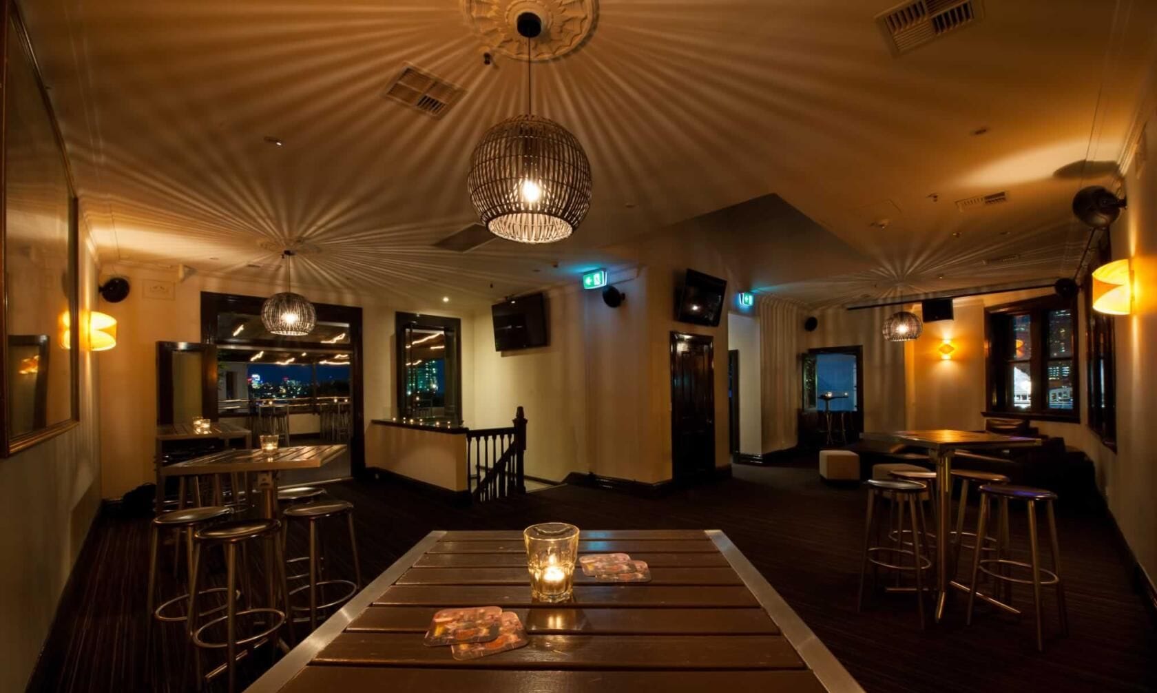 Rooftop Terrace at Pyrmont Bridge Hotel - party venue hire