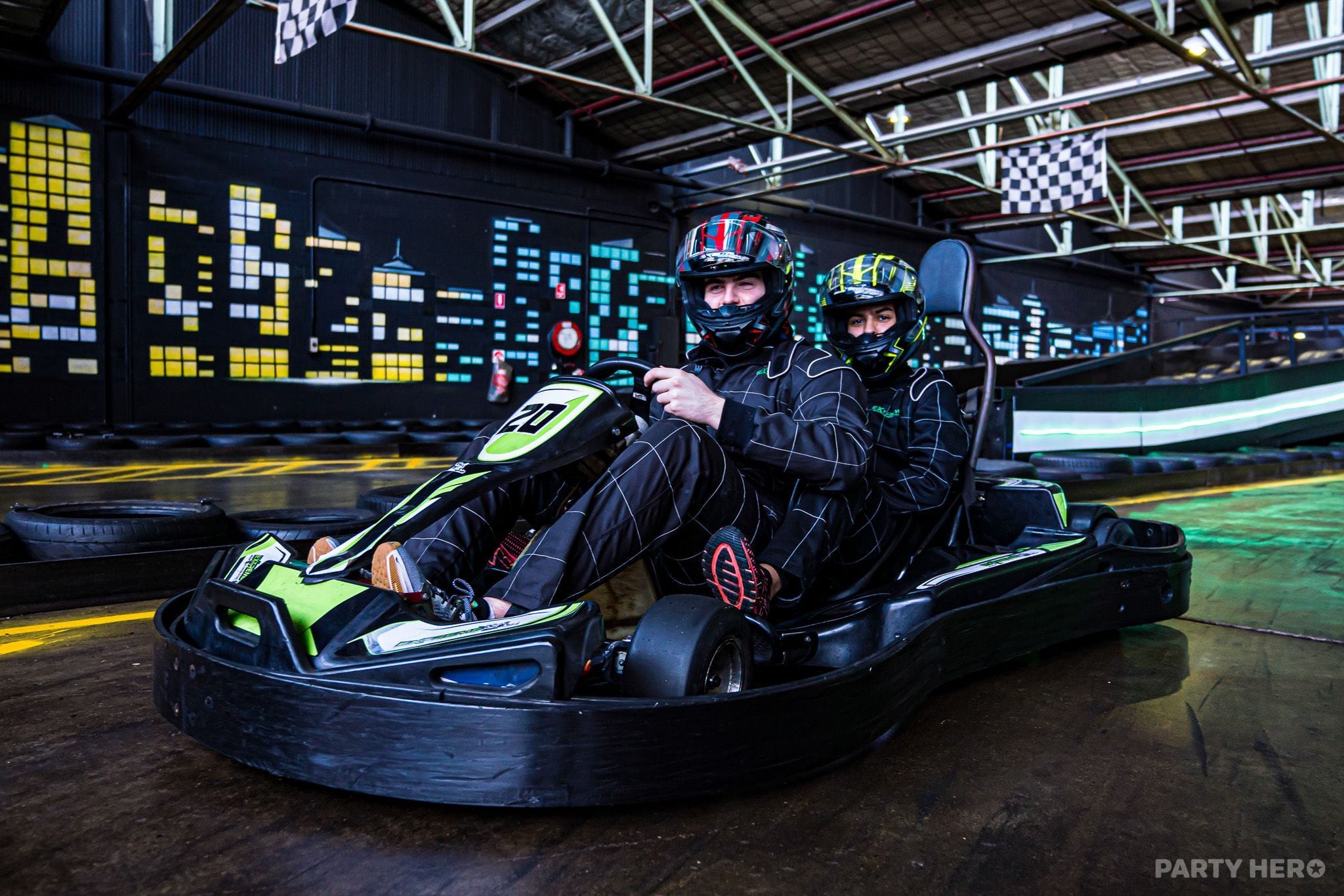 Extreme Indoor Go Karting go karts in Sydney - group bookings