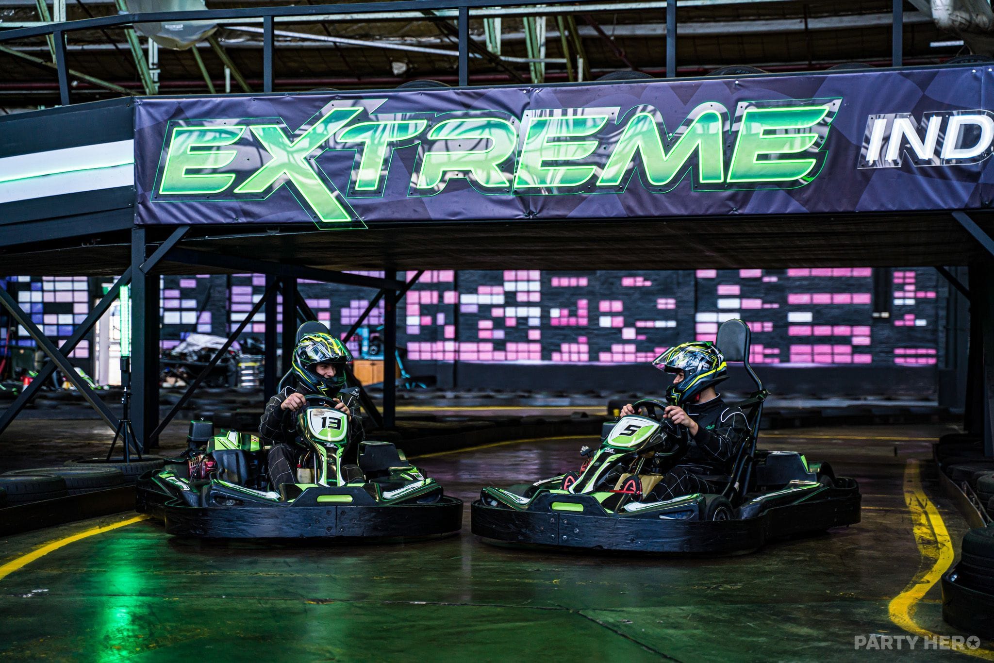 Extreme Indoor Go Karting go karts in Sydney - group bookings