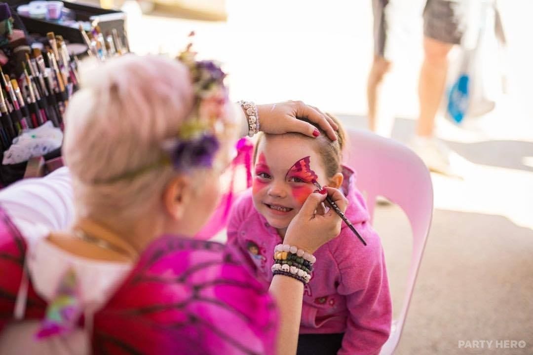 Creative Faces activity in Sydney - group bookings