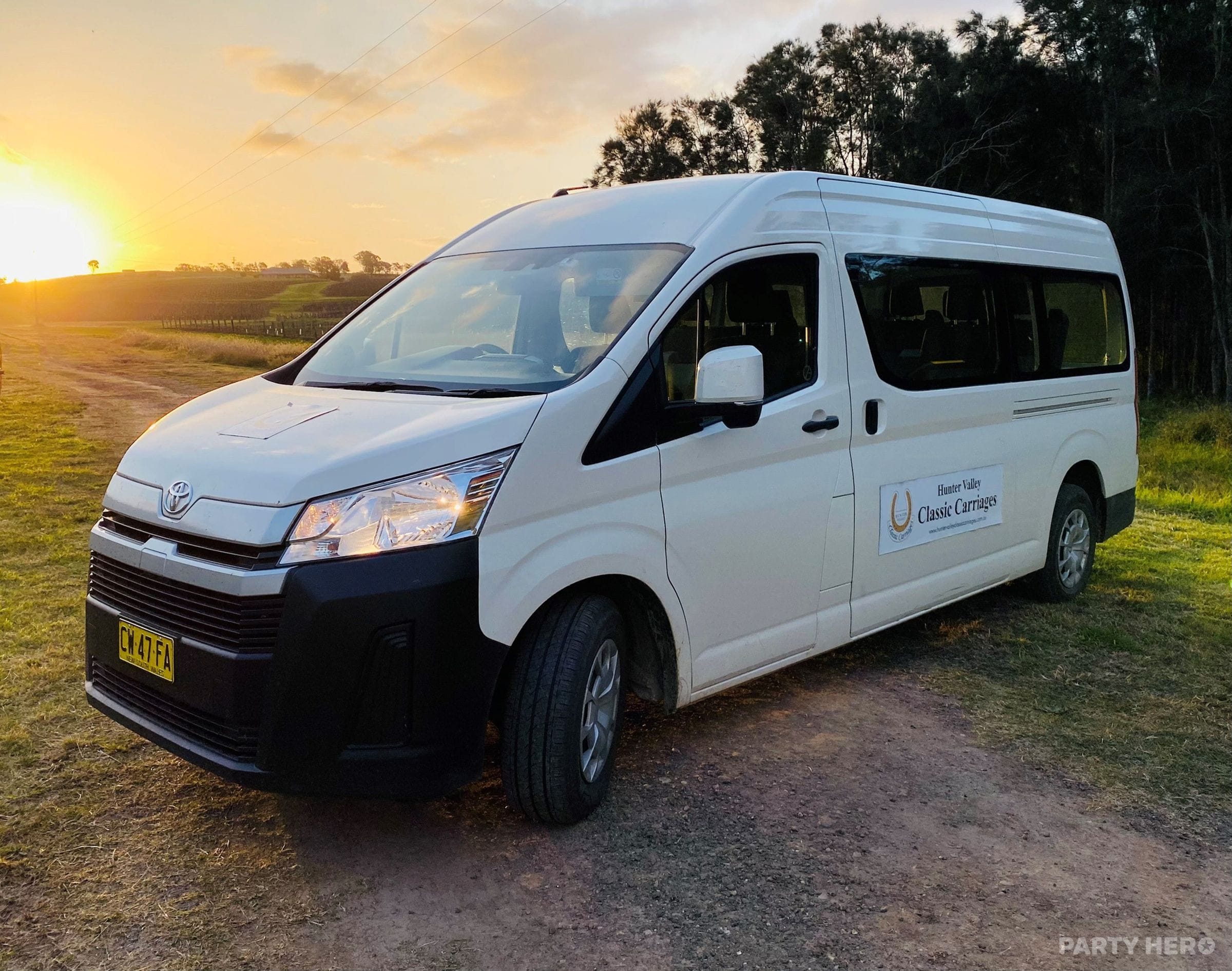 Hunter Valley Classic Carriages - wine tours in the Hunter Valley