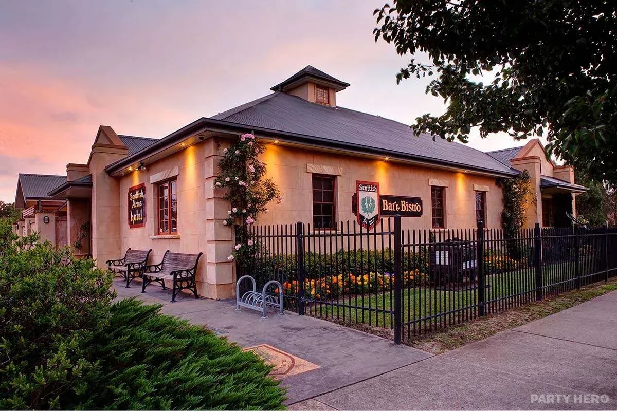 Scottish Arms - party venue in the Southern Highlands