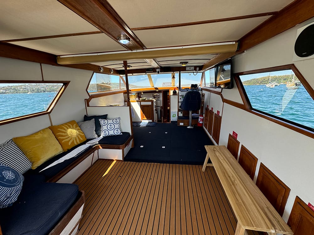 Mayfair - Sydney Harbour boat hire