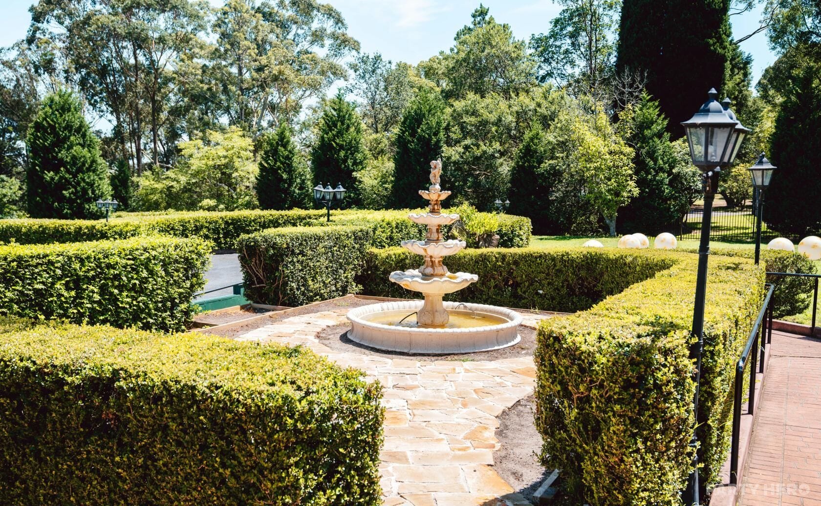 The Courtyard at The Heritage House - party venue hire