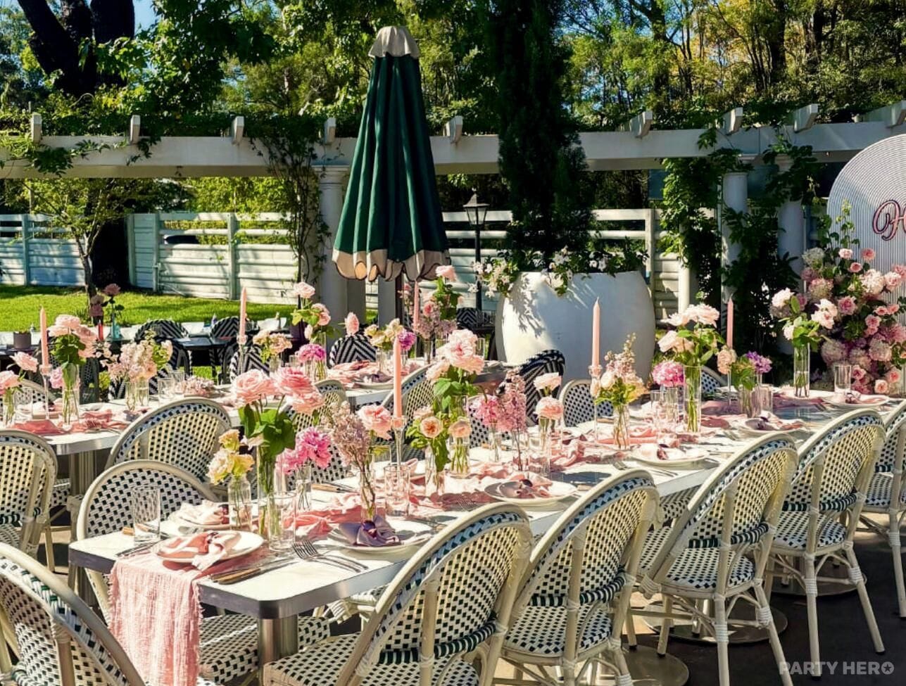 The Courtyard at The Heritage House - party venue hire