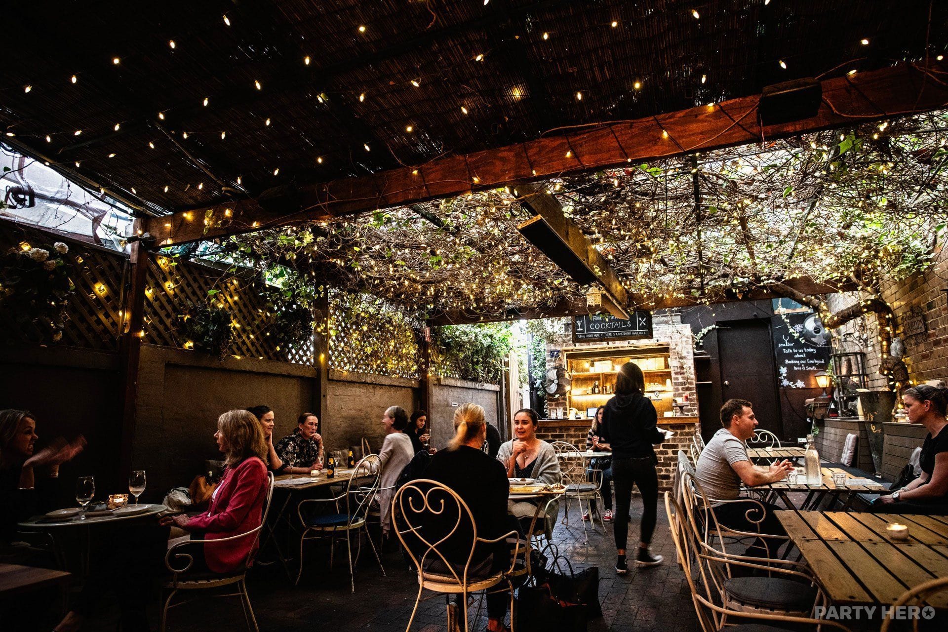 Small Bar Crows Nest - party venue in Sydney
