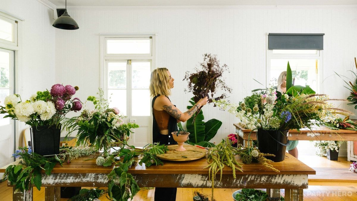 Poppy & Fern - event flowers in the Byron Bay area