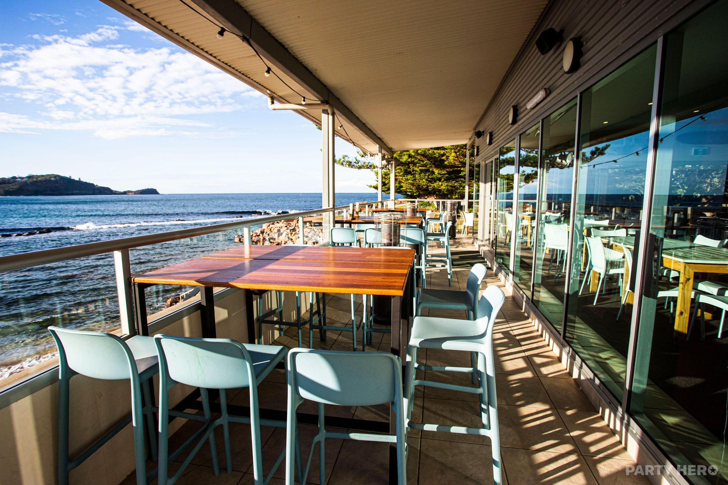 The Surf Club Avoca Beach - party venue on the Central Coast