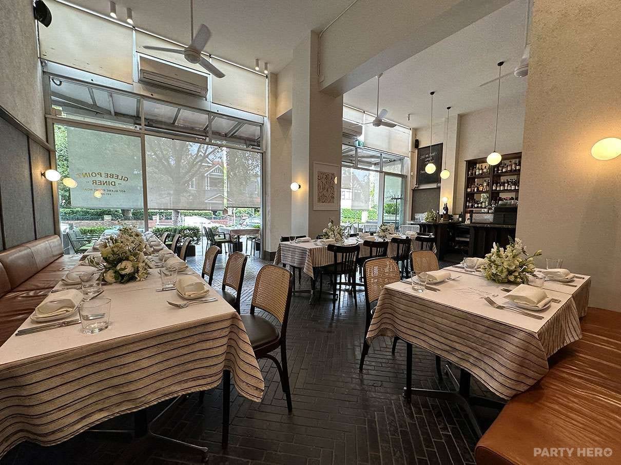 Glebe Point Diner - party venue in Sydney