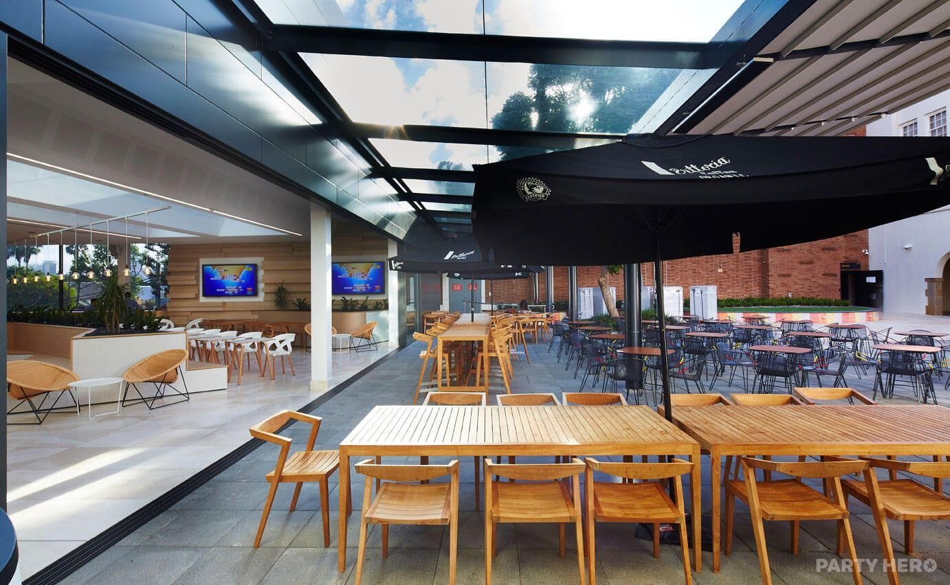 Courtyard Restaurant & Bar at HostCo Sydney - party venue hire