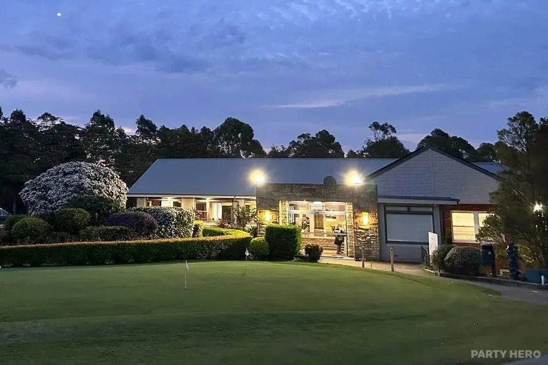 Springwood Country Club - party venue in the Blue Mountains