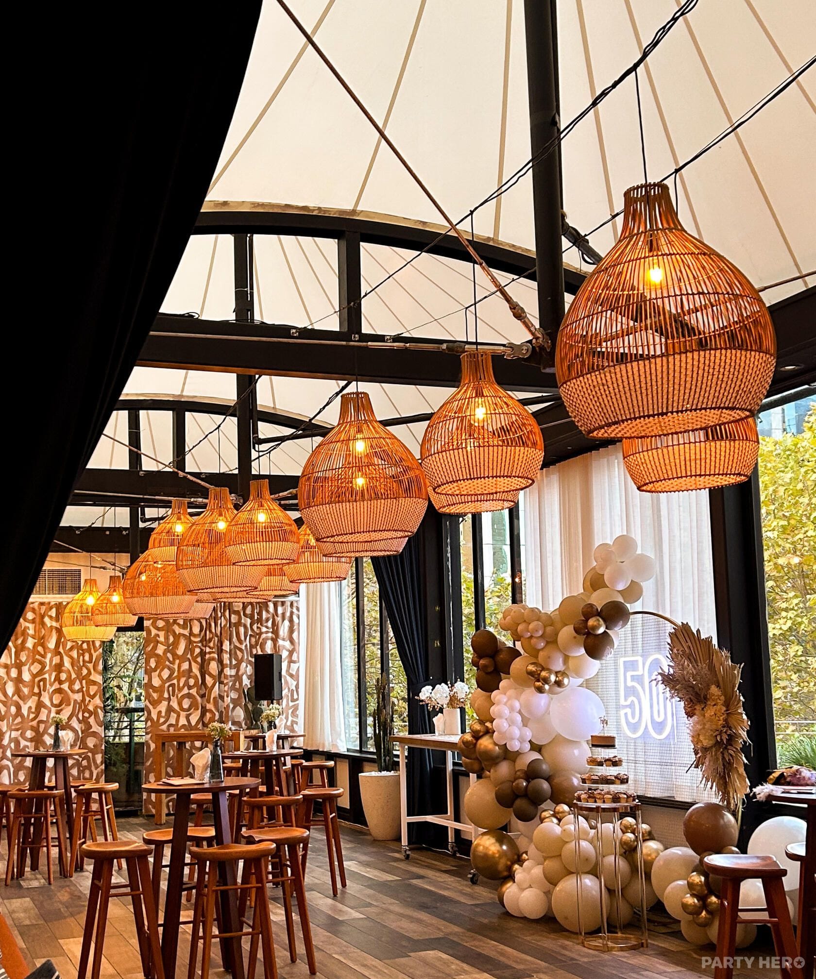Vista at Four Hundred - party venue hire