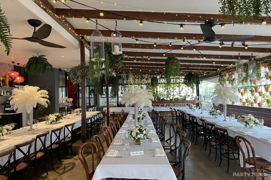Verandah on Racecourse - party venue in Brisbane