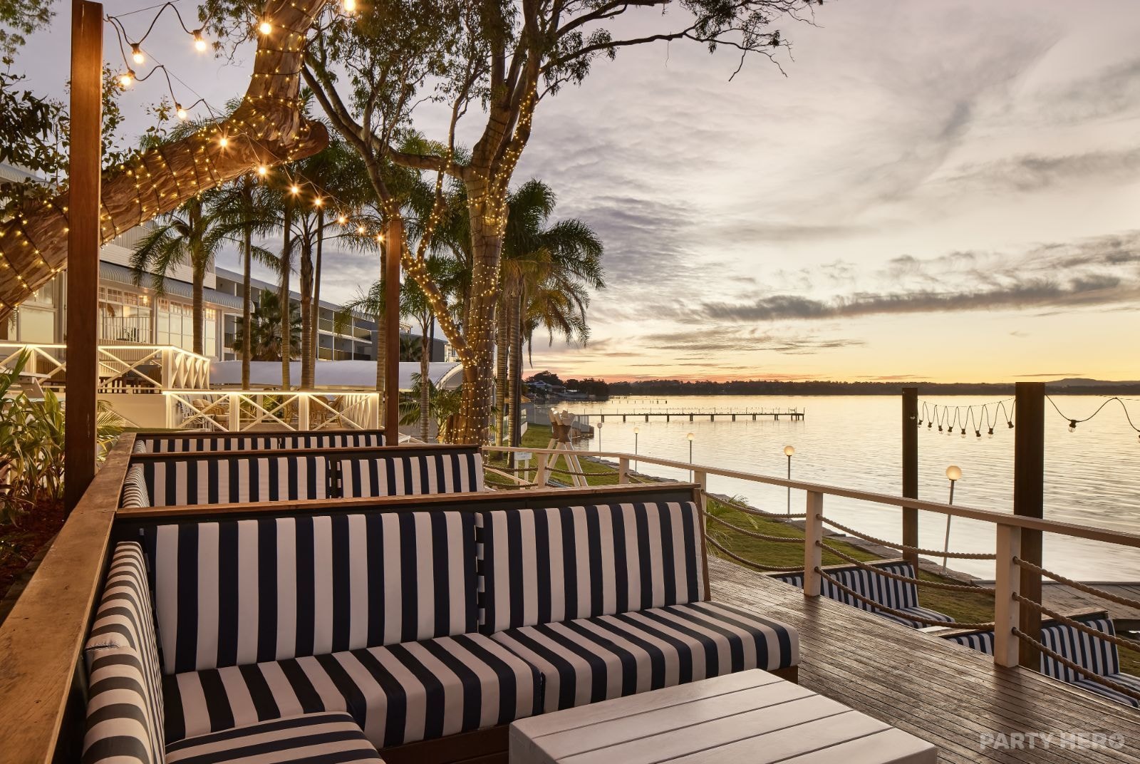 The Beachcomber Hotel & Resort - party venue on the Central Coast