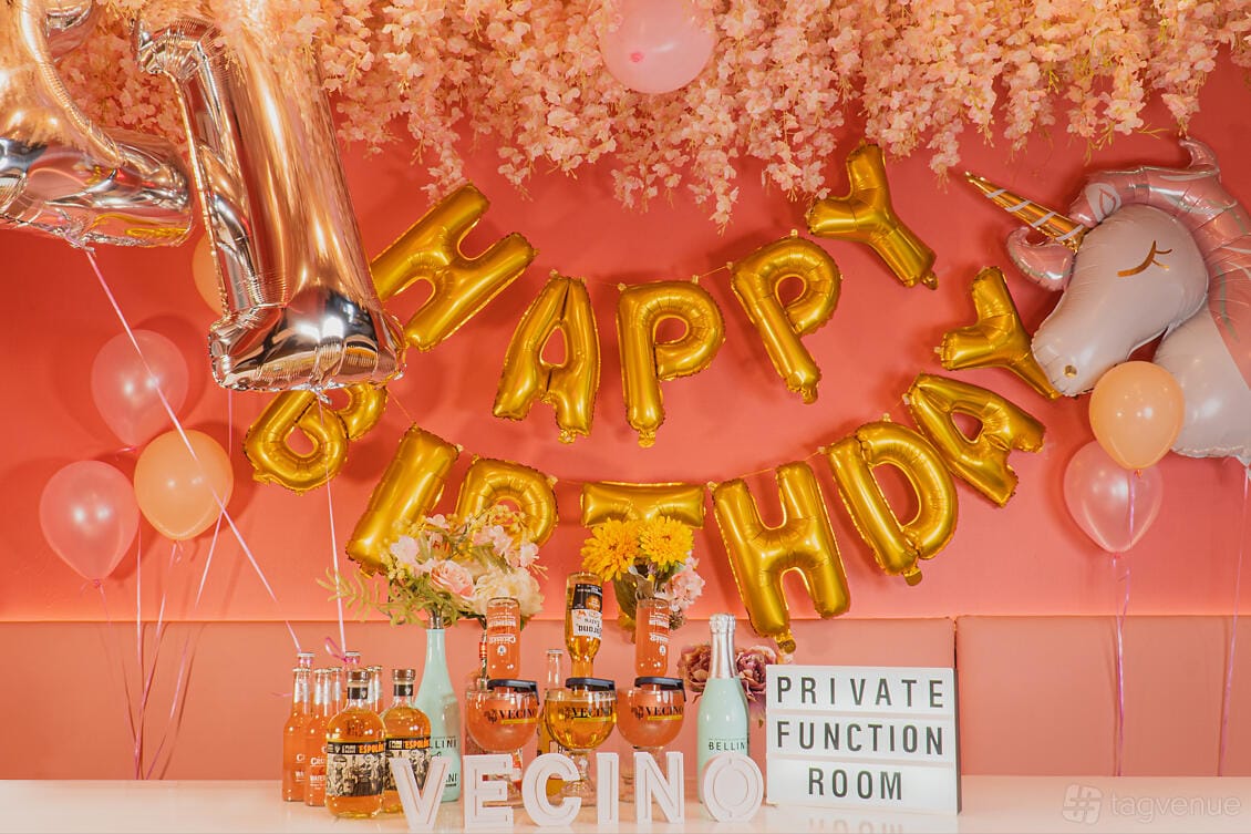 Vecino Fiesta Party Room - Glebe party venue hire