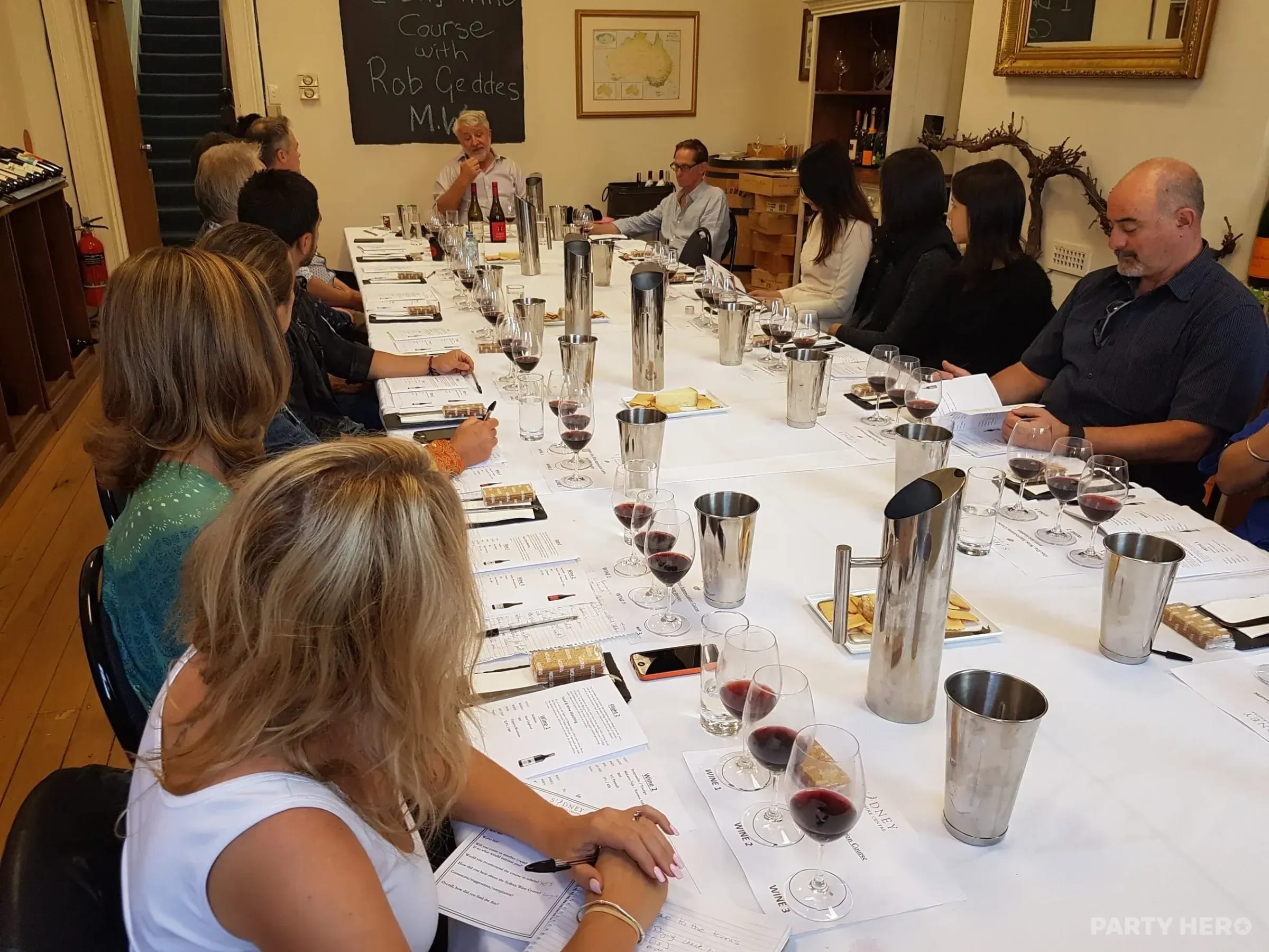 Sydney Wine Centre wine, gin & beer experiences in Sydney - group bookings