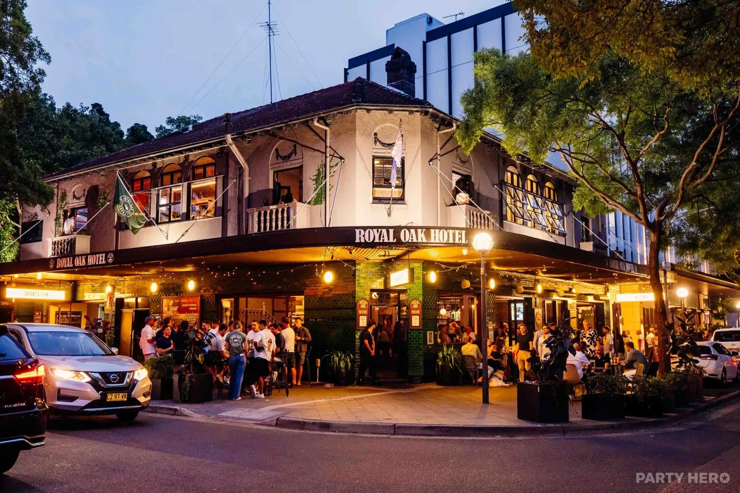 Royal Oak Hotel - party venue in Sydney