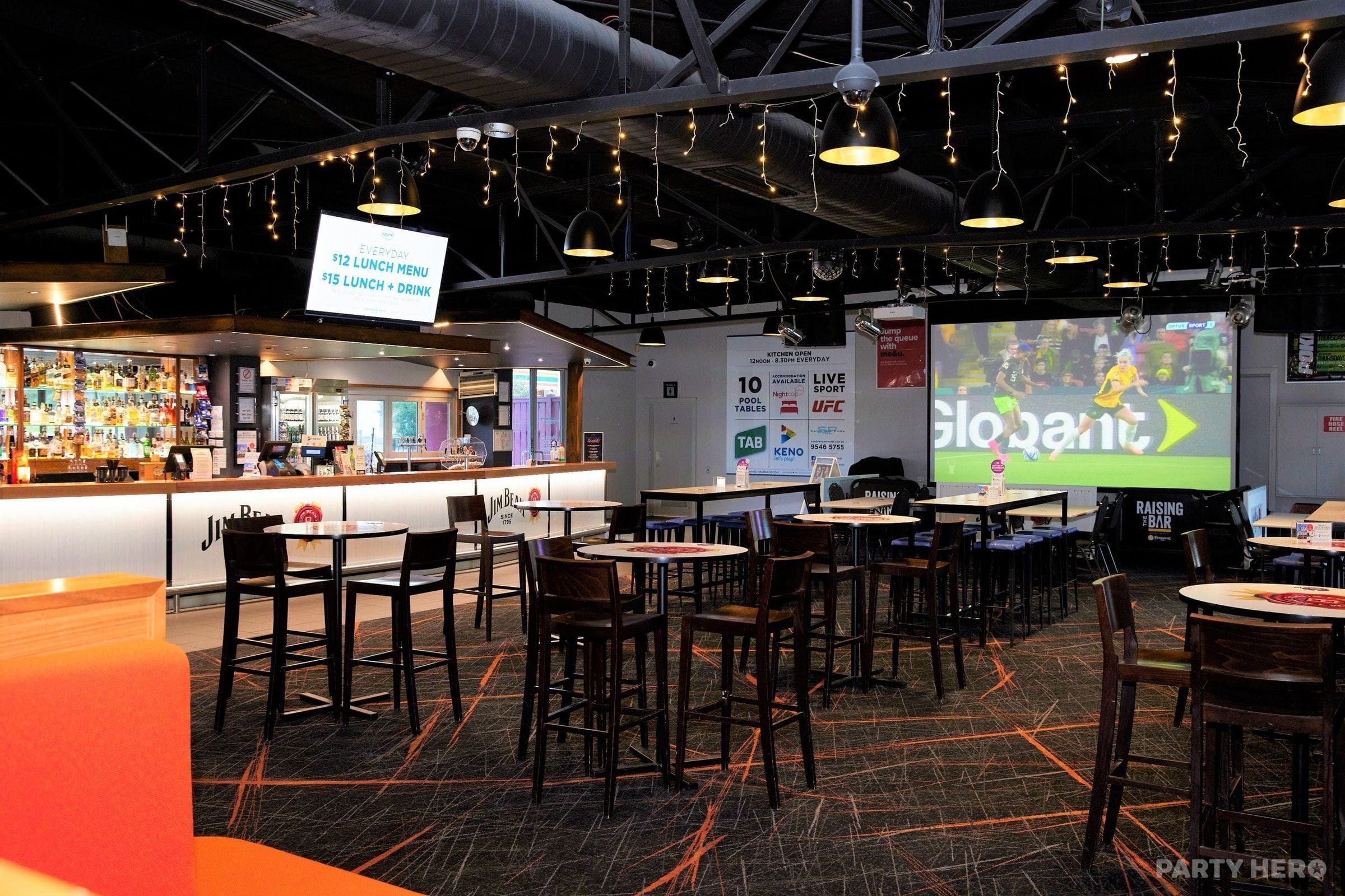 Sandown Park Hotel - party venue in Melbourne