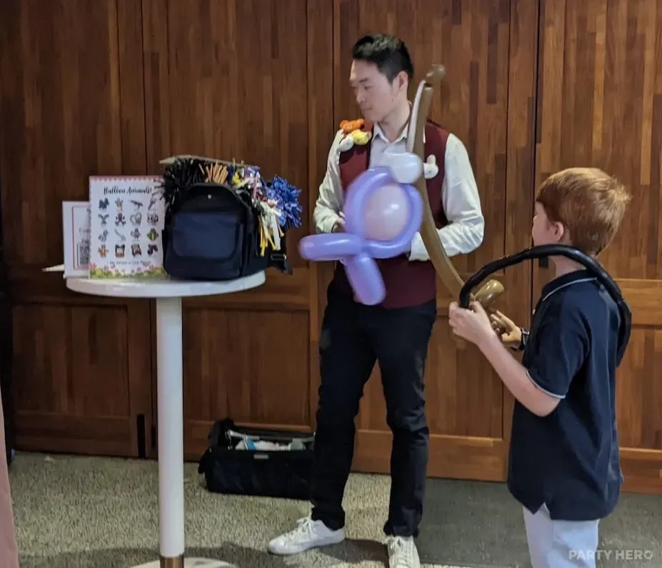 Joy Joe Balloon Twisting - party hire in Brisbane