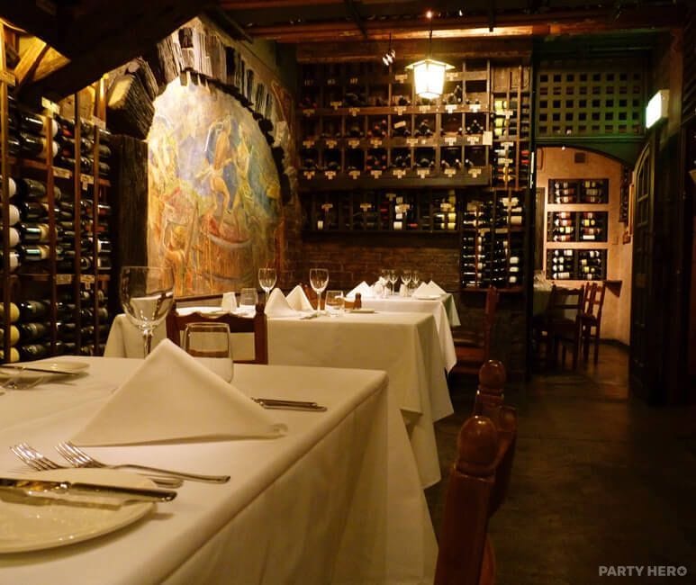 Main Cellar at Beppi's - party venue in Sydney