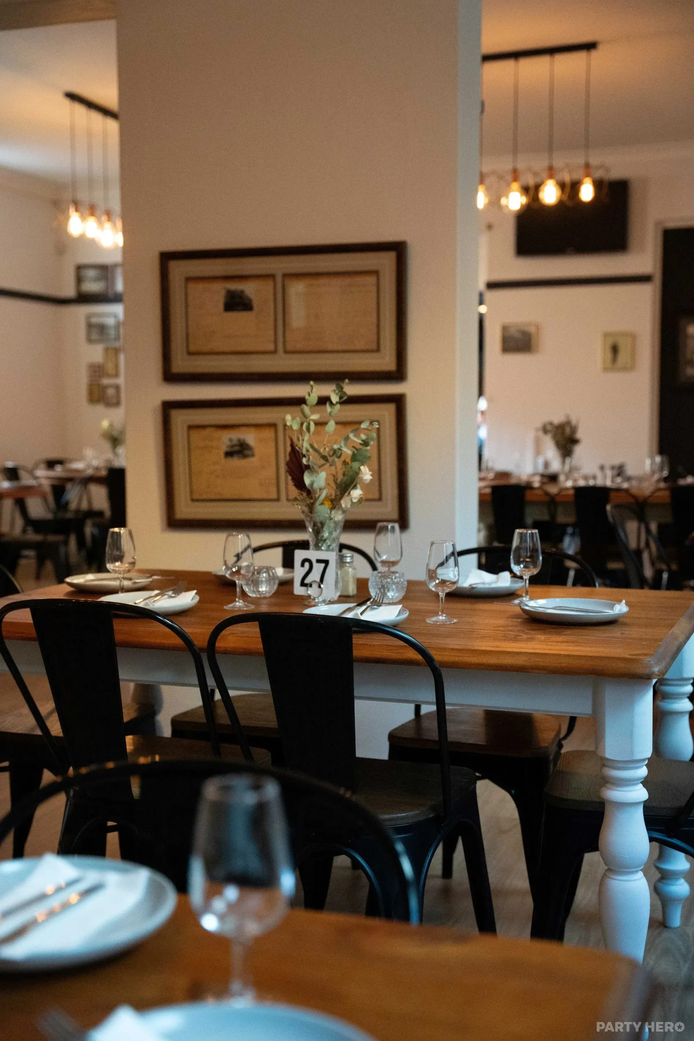 The Dining Room at The Pourhouse - party venue in the Hunter Valley