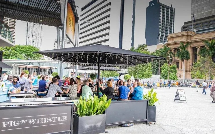 Pig 'N' Whistle King George Square - party venue in Brisbane