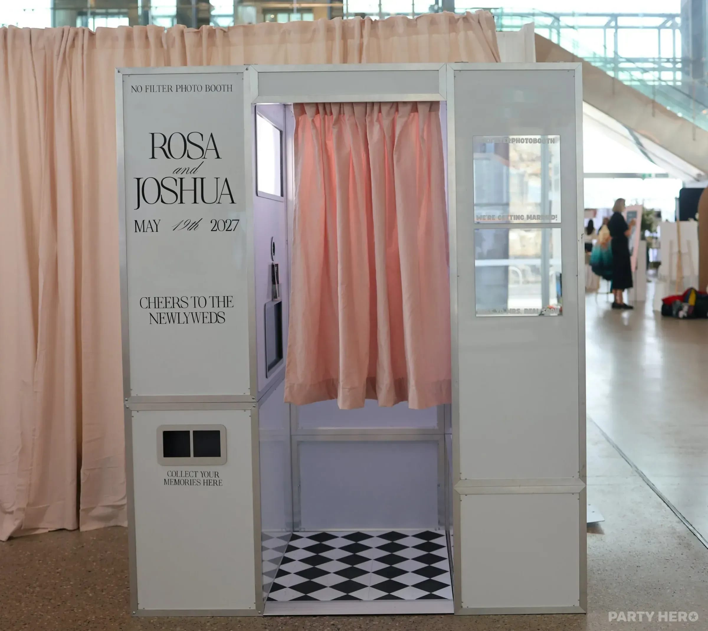 No Filter Photobooth activity in Sydney - group bookings