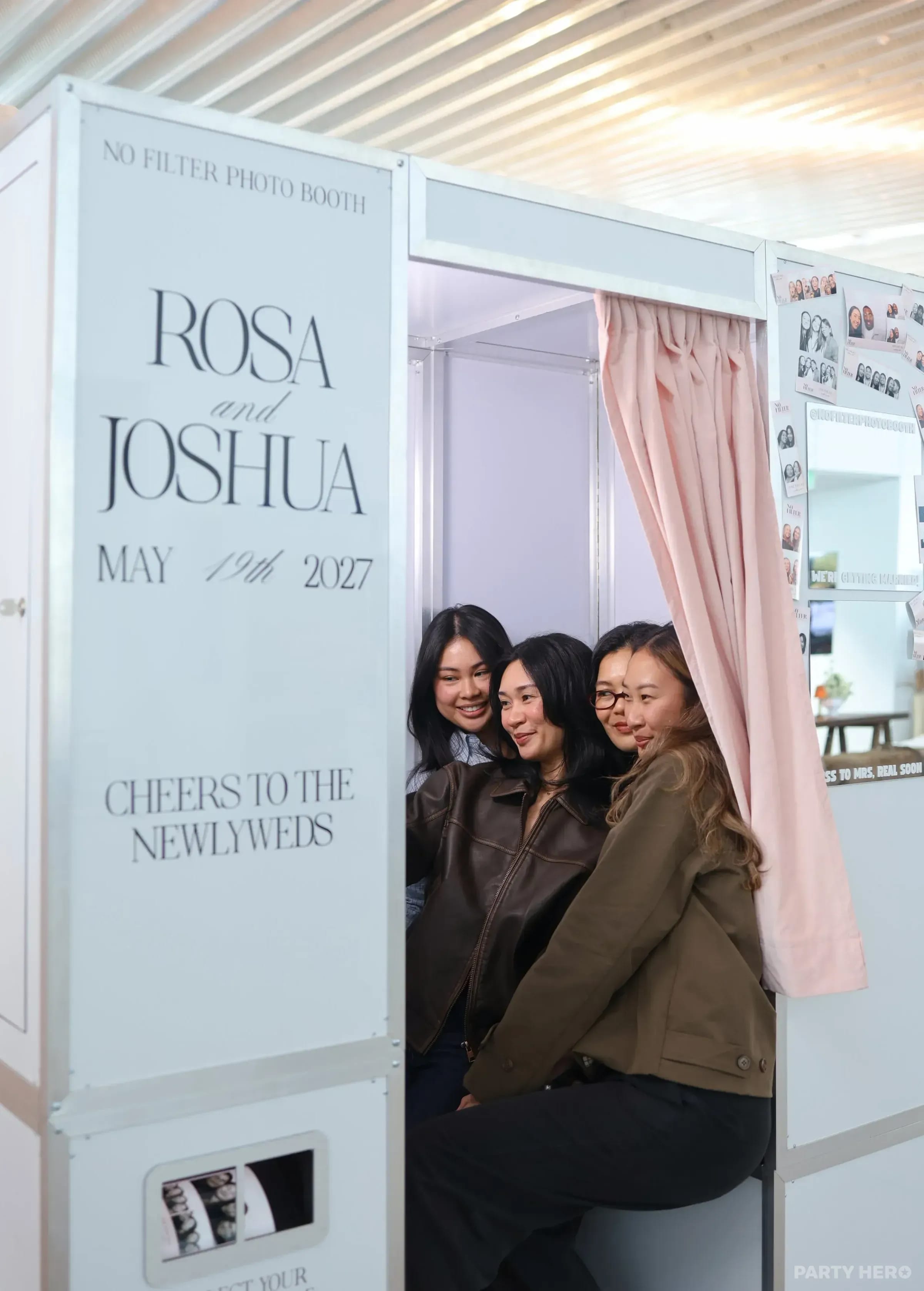 No Filter Photobooth activity in Sydney - group bookings