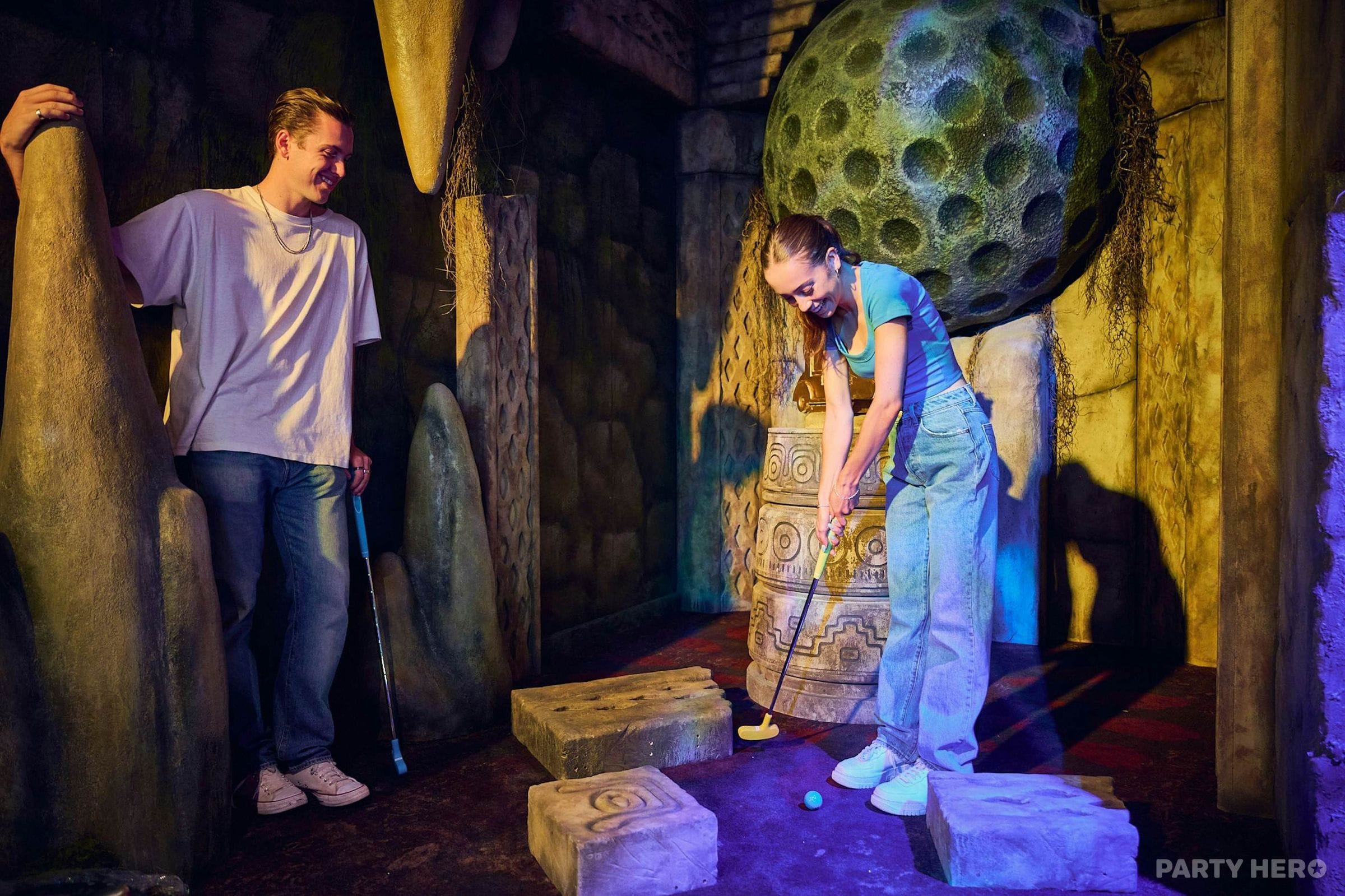 Holey Moley Chadstone - mini golf in Melbourne