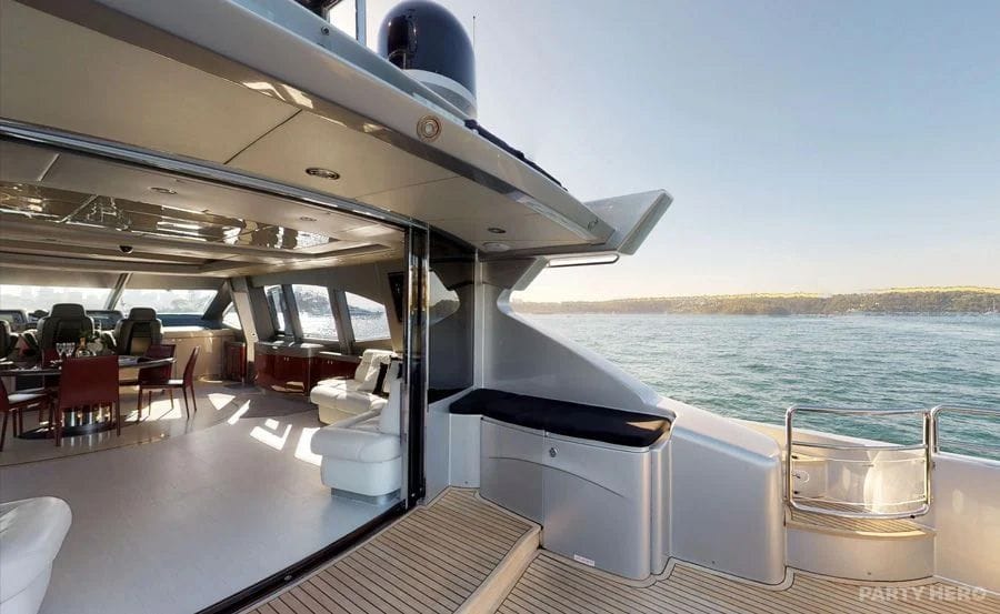 Ghost I yacht hire on Sydney Harbour