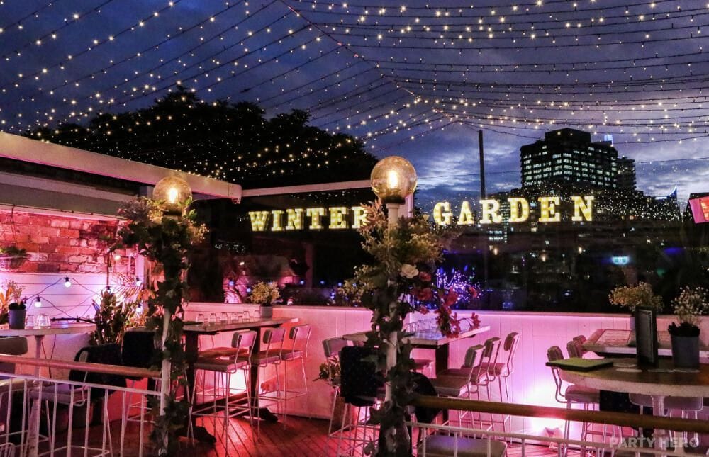 Rooftop at East Village Hotel - party venue hire