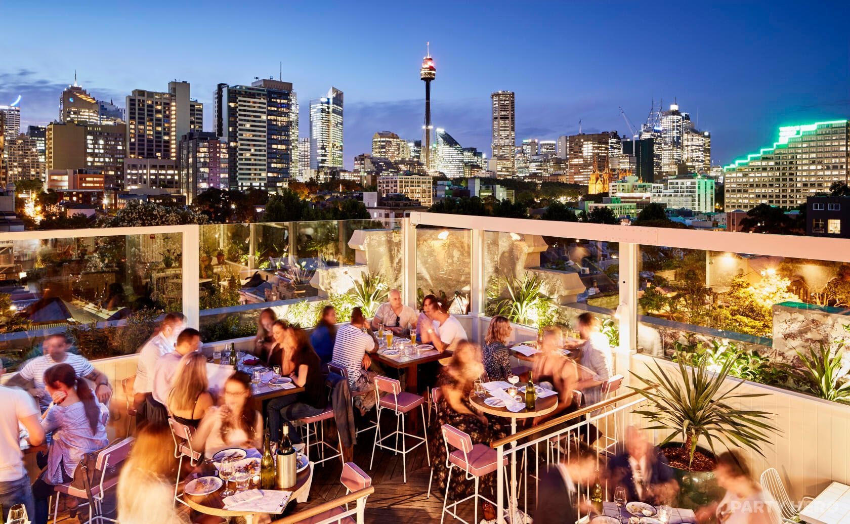 Rooftop at East Village Hotel - party venue hire
