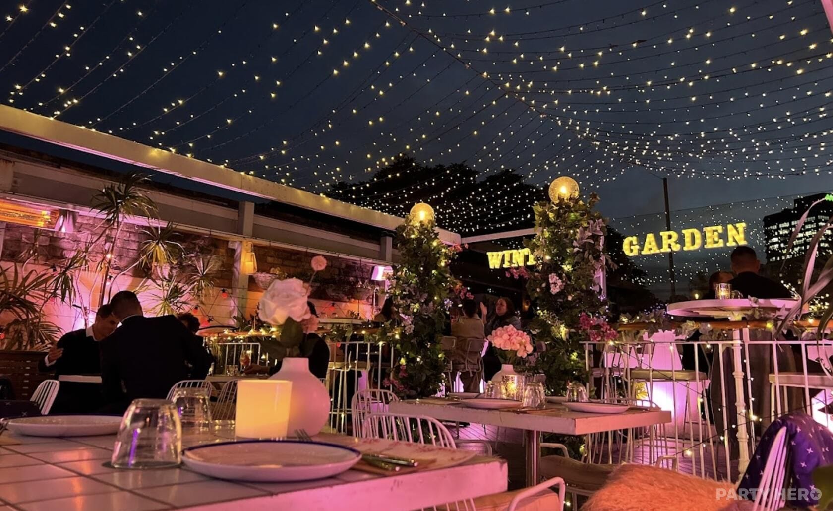 Rooftop at East Village Hotel - party venue hire