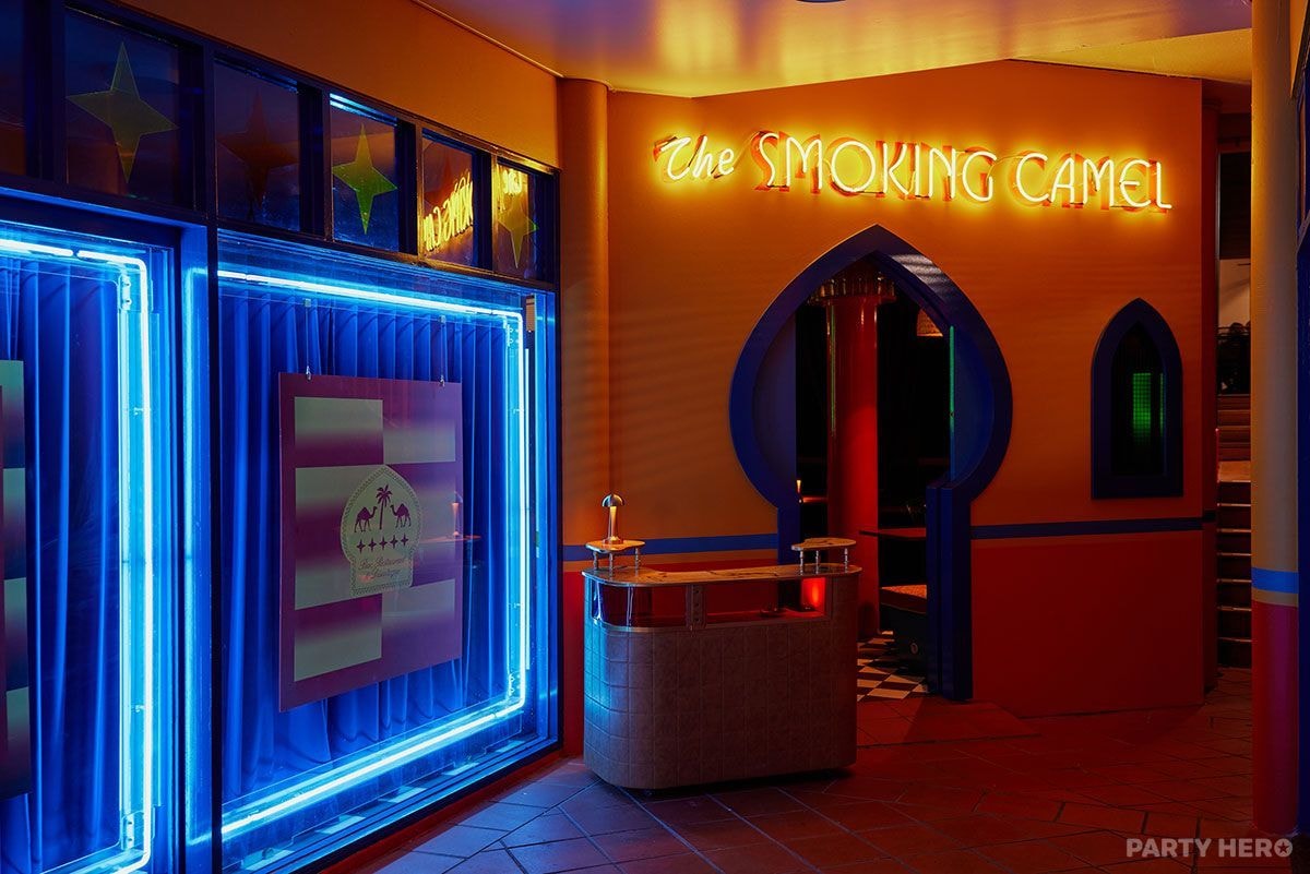 The Smoking Camel - party venue in Byron Bay