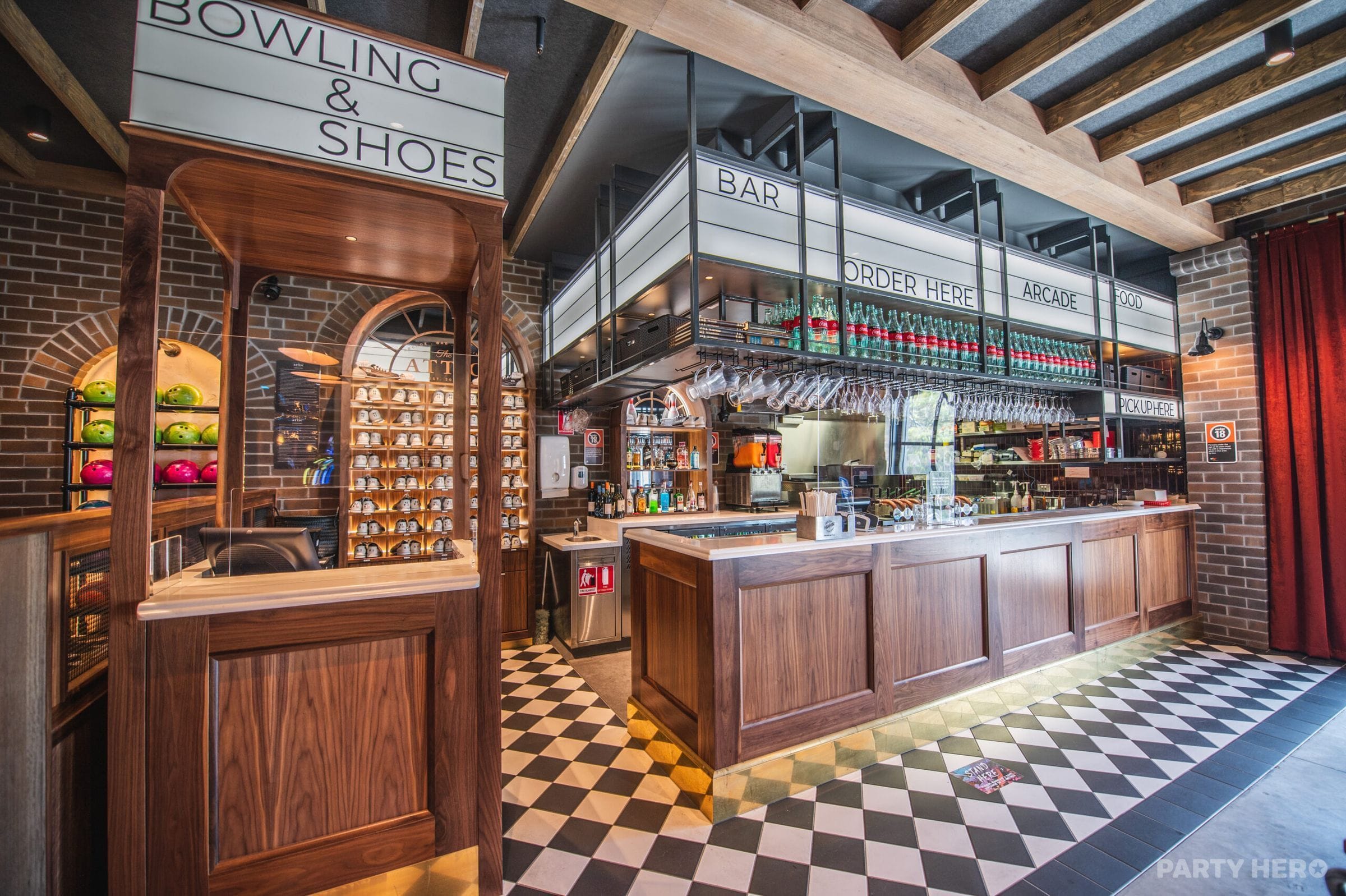 The Attic Bowling & Arcade bowling in Sydney - group bookings