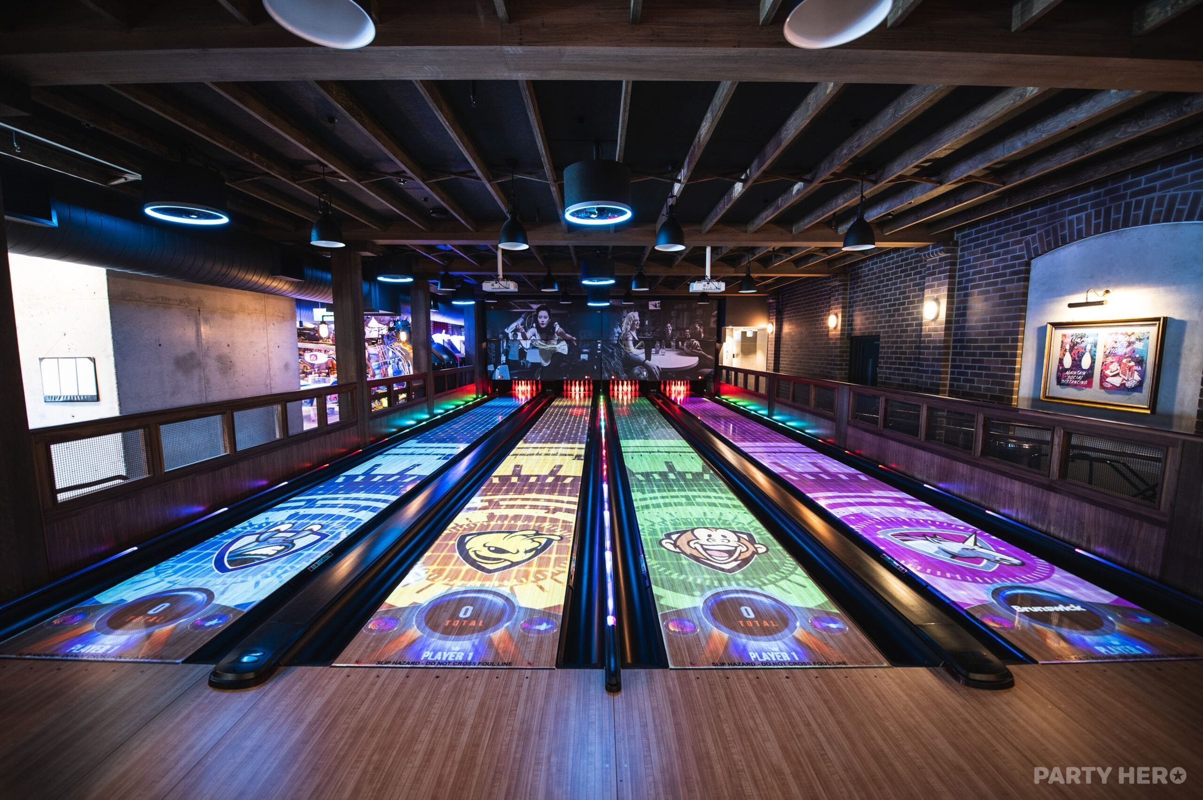 The Attic Bowling & Arcade bowling in Sydney - group bookings