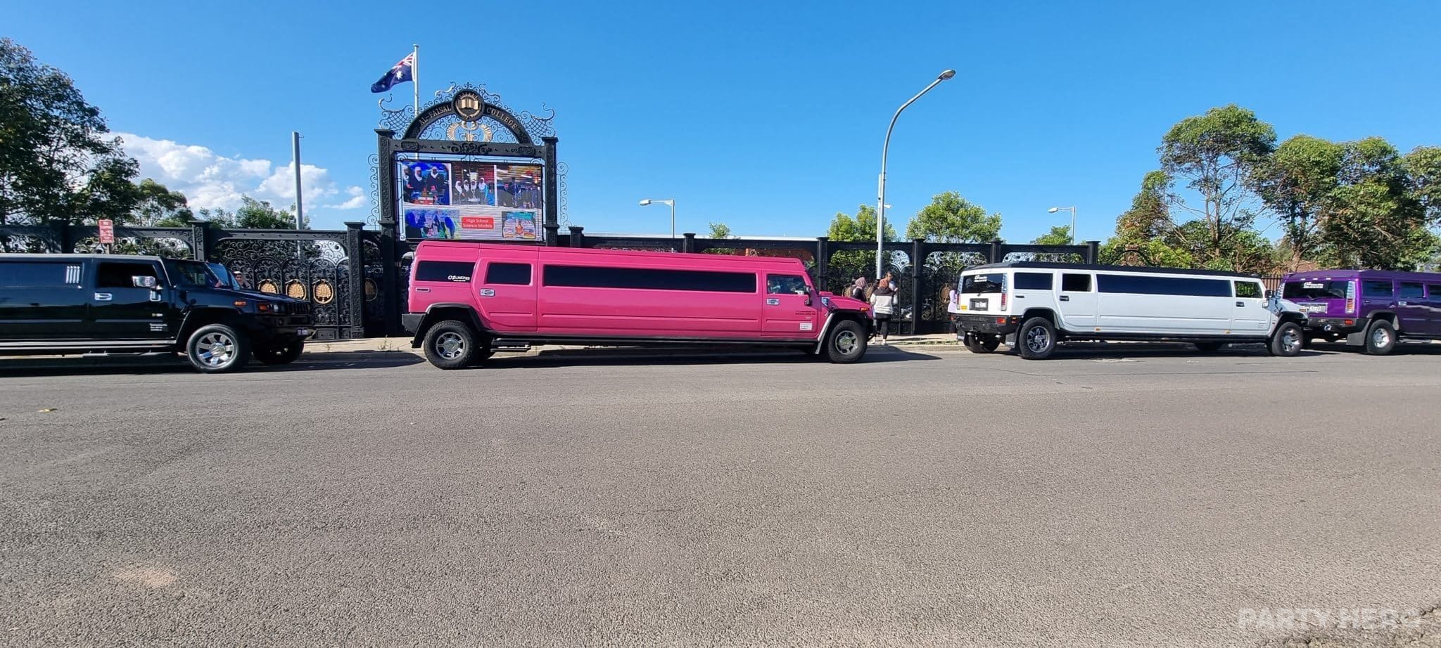OZ Limo Hire activity in Sydney - group bookings