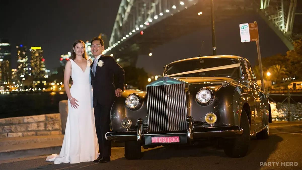 Roll Up In Style wedding car hire in Sydney