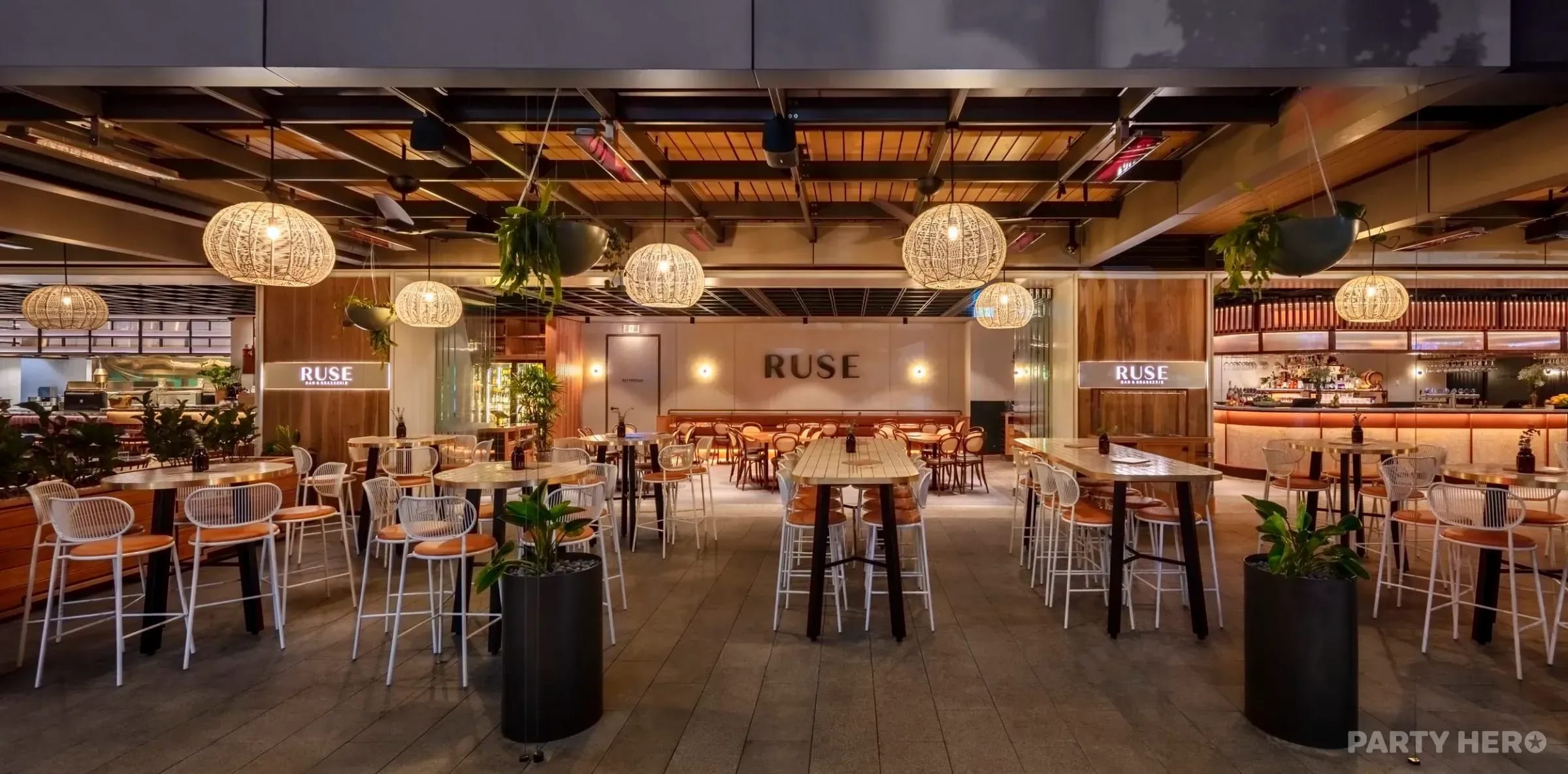 Ruse Bar & Brasserie - party venue in Sydney