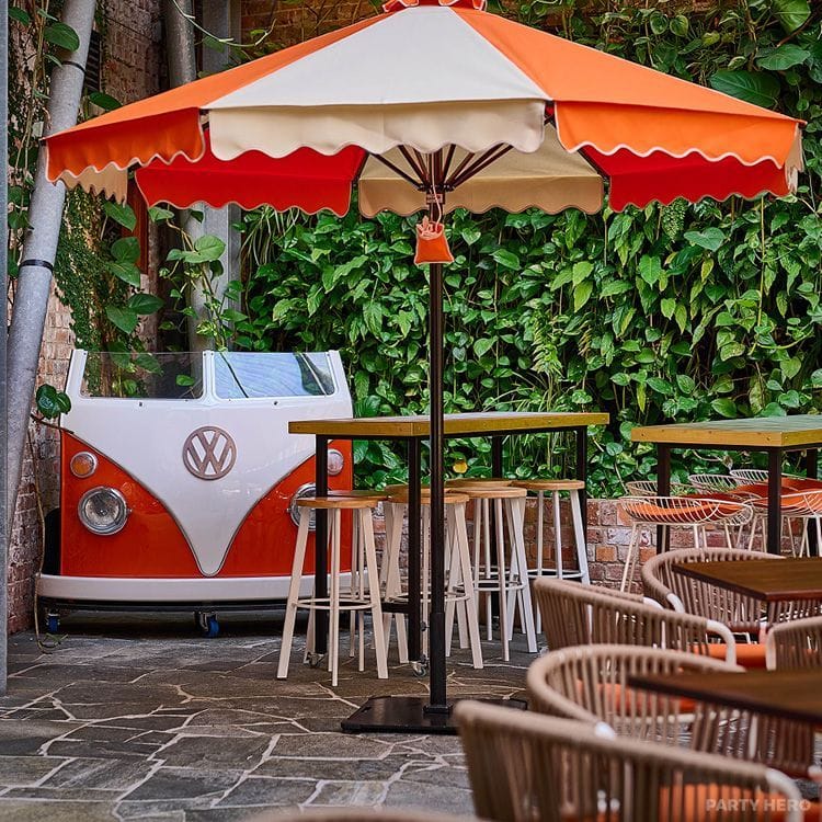 The Courtyard at The Lucky Hotel - party venue in Newcastle