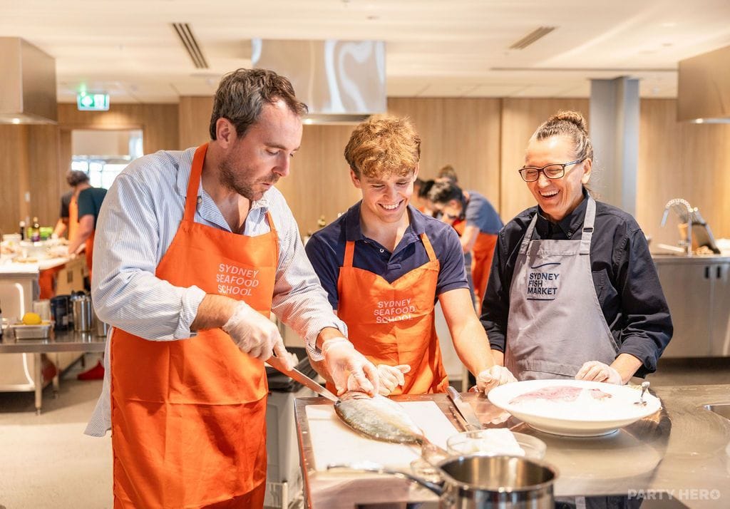 Sydney Seafood School cooking classes in Sydney - group bookings