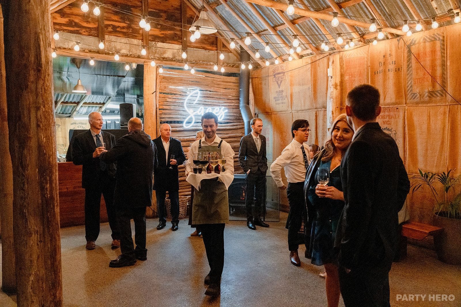 The Stables at Sages Cottage Farm - party venue on the Mornington Peninsula