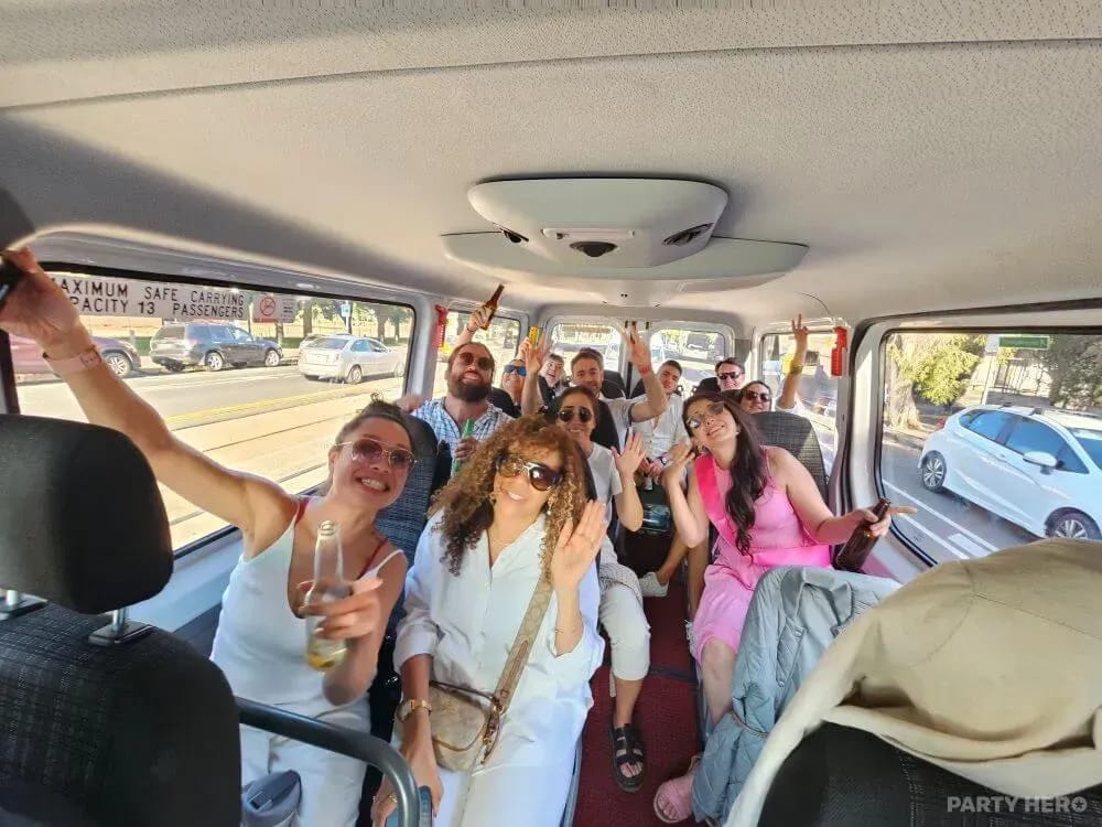 Red Carpet Wine Tours - party hire in Melbourne