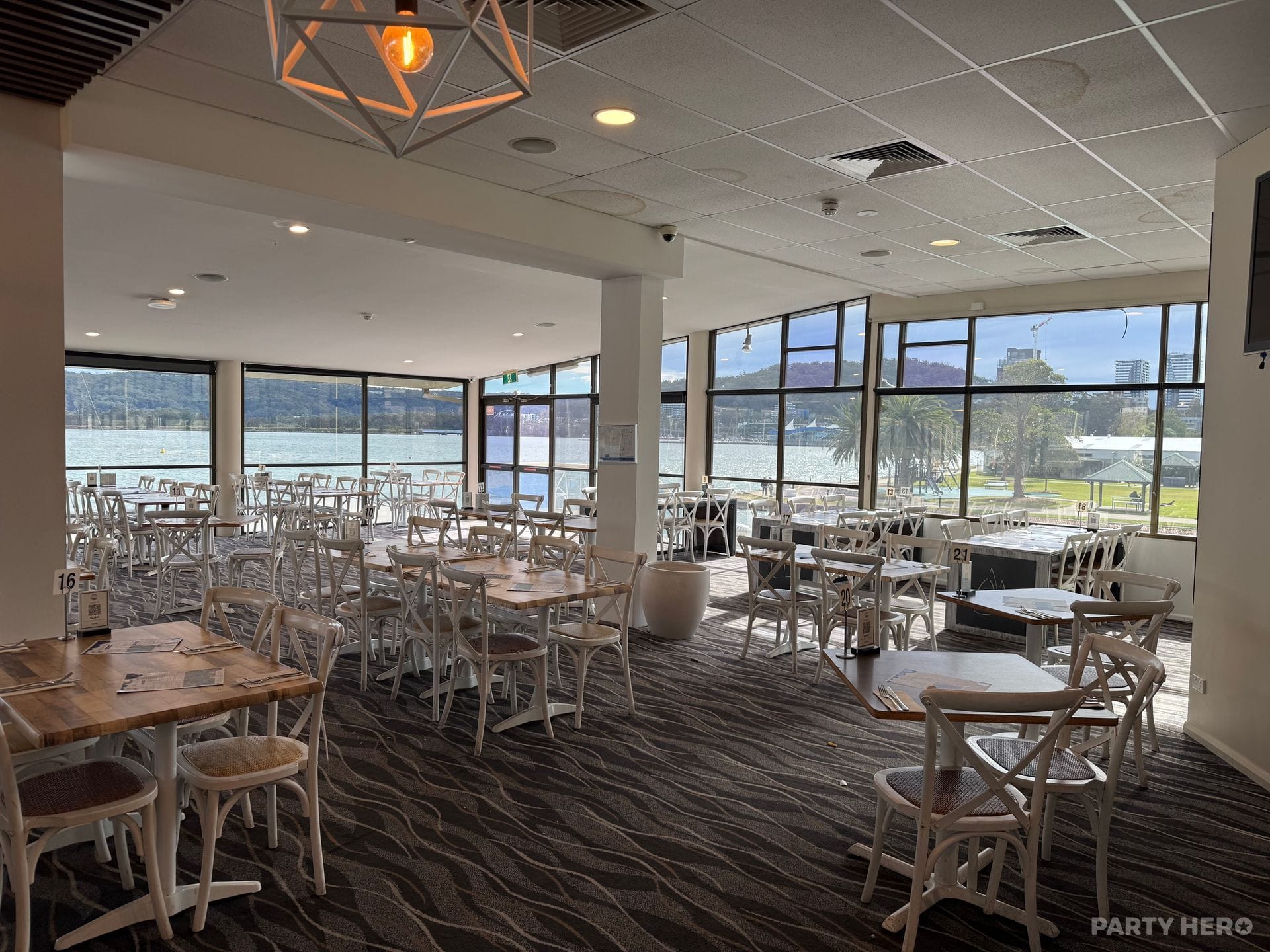 Gosford Sailing Club - party venue on the Central Coast