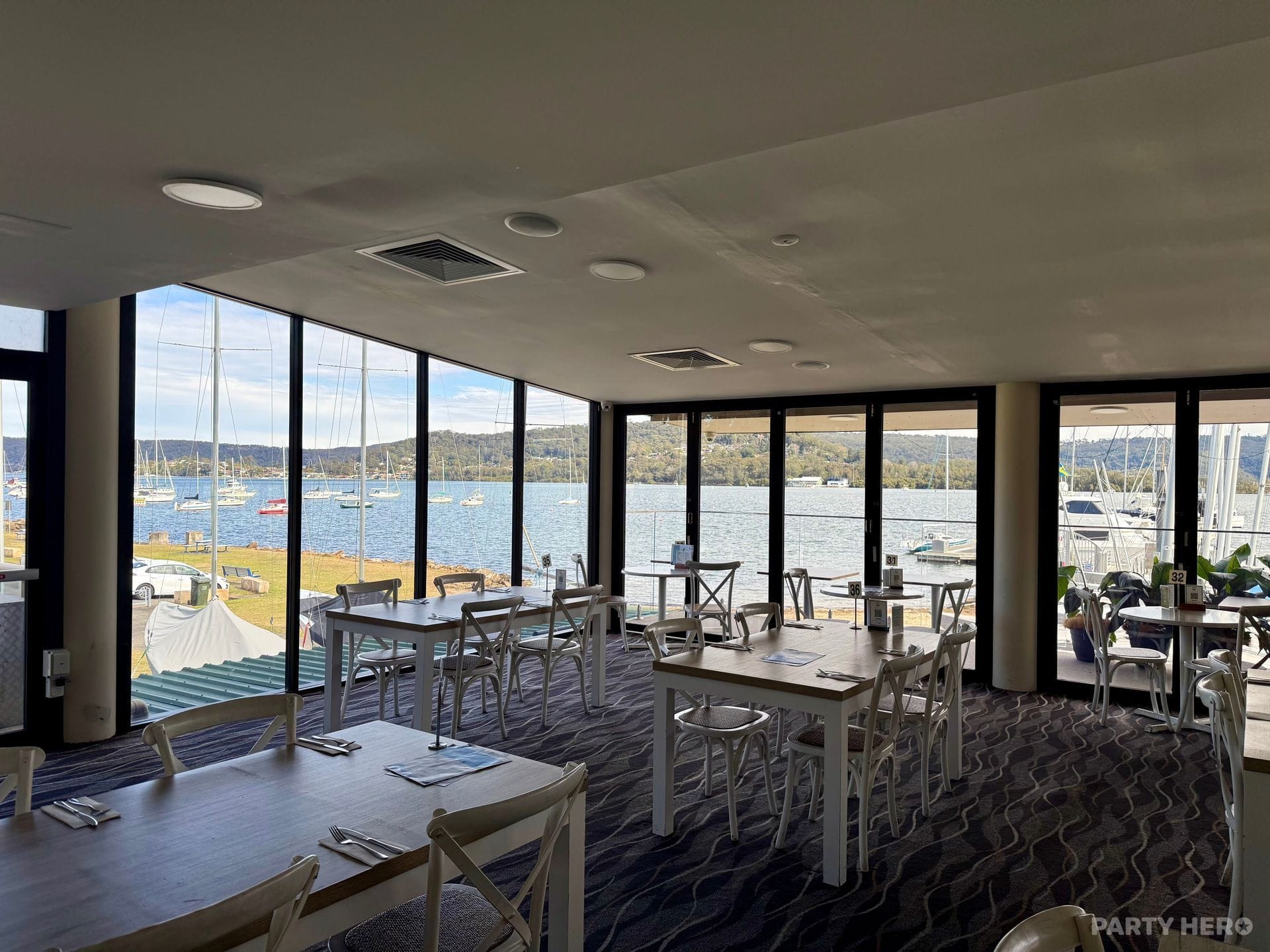Gosford Sailing Club - party venue on the Central Coast