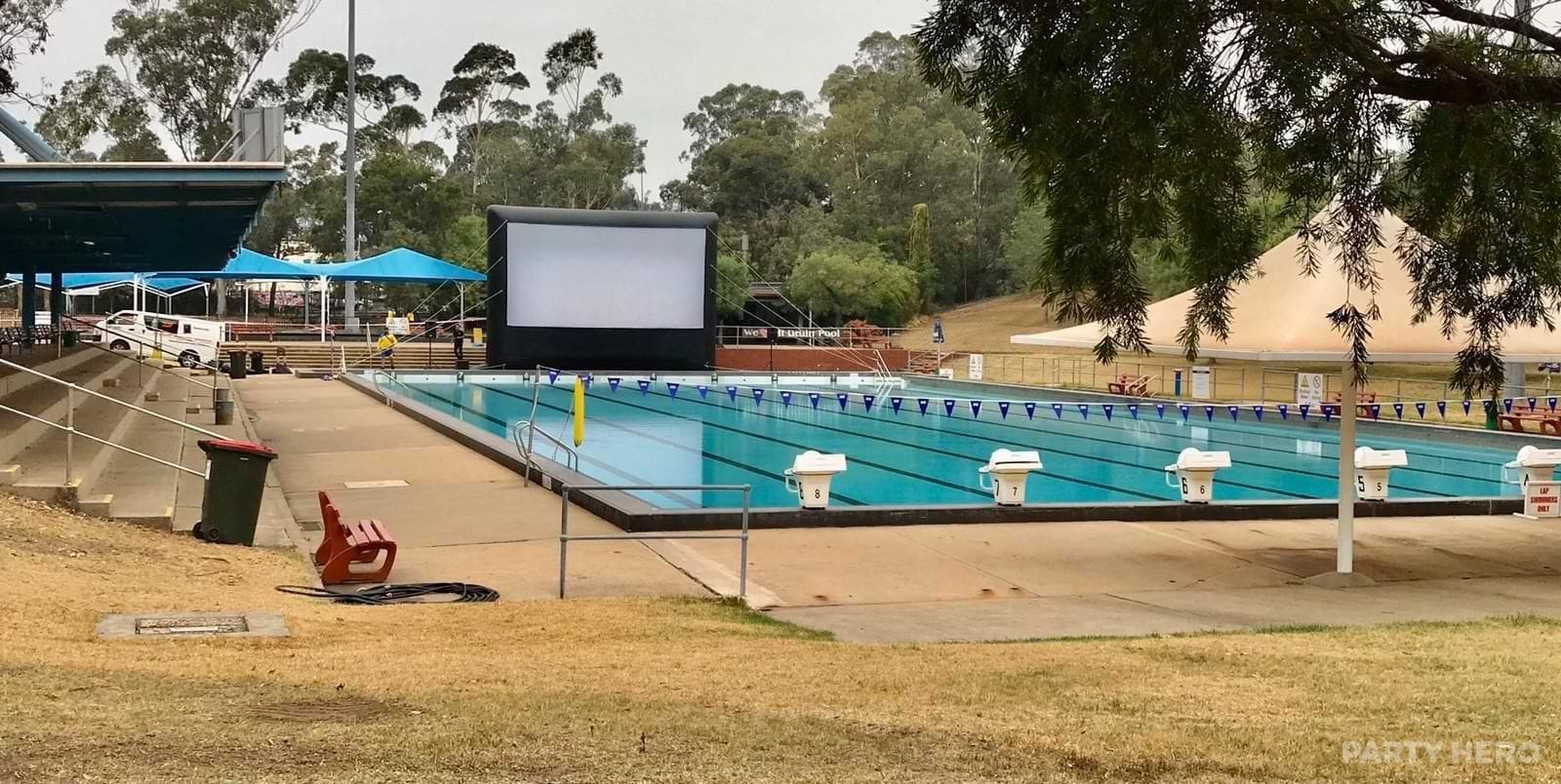 Big Screen Hire activity in Sydney - group bookings