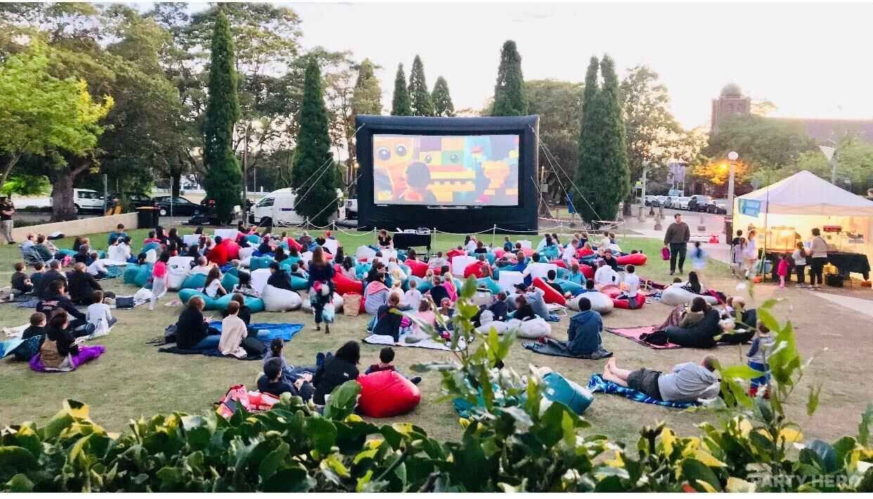 Big Screen Hire activity in Sydney - group bookings