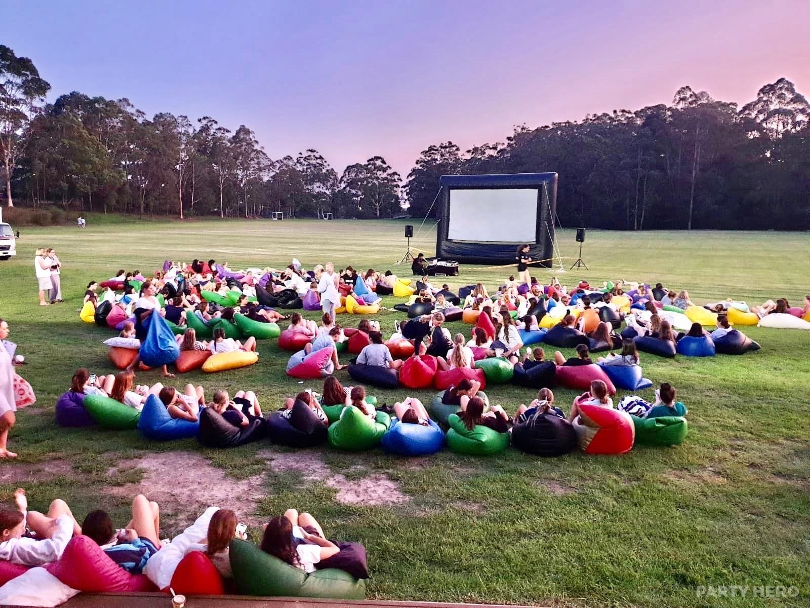 Big Screen Hire activity in Sydney - group bookings