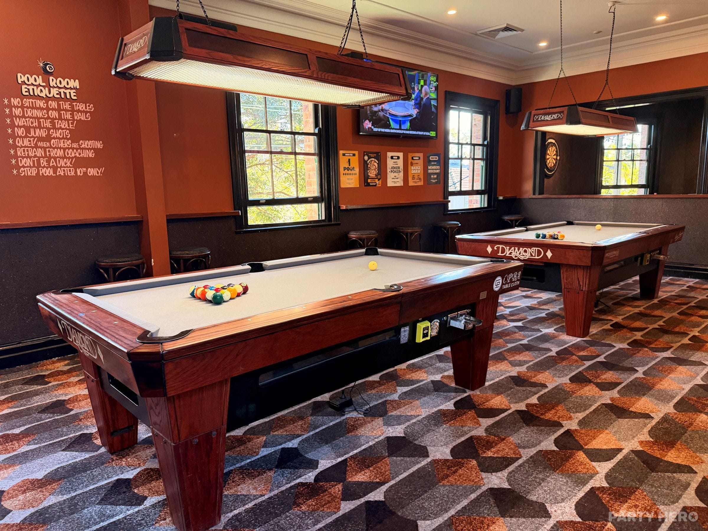 Top Bar at Friend in Hand Hotel - party venue in Sydney