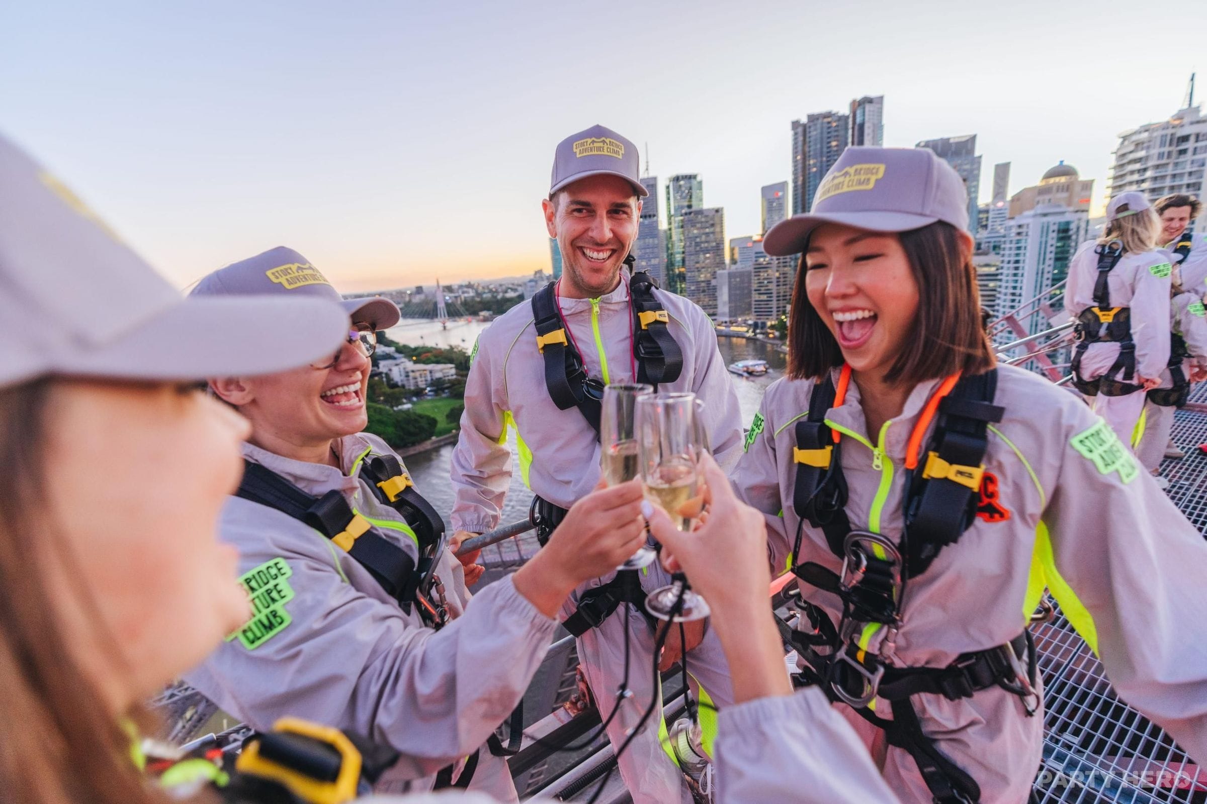 Story Bridge Adventure Climb - abseiling and canyoning in Brisbane